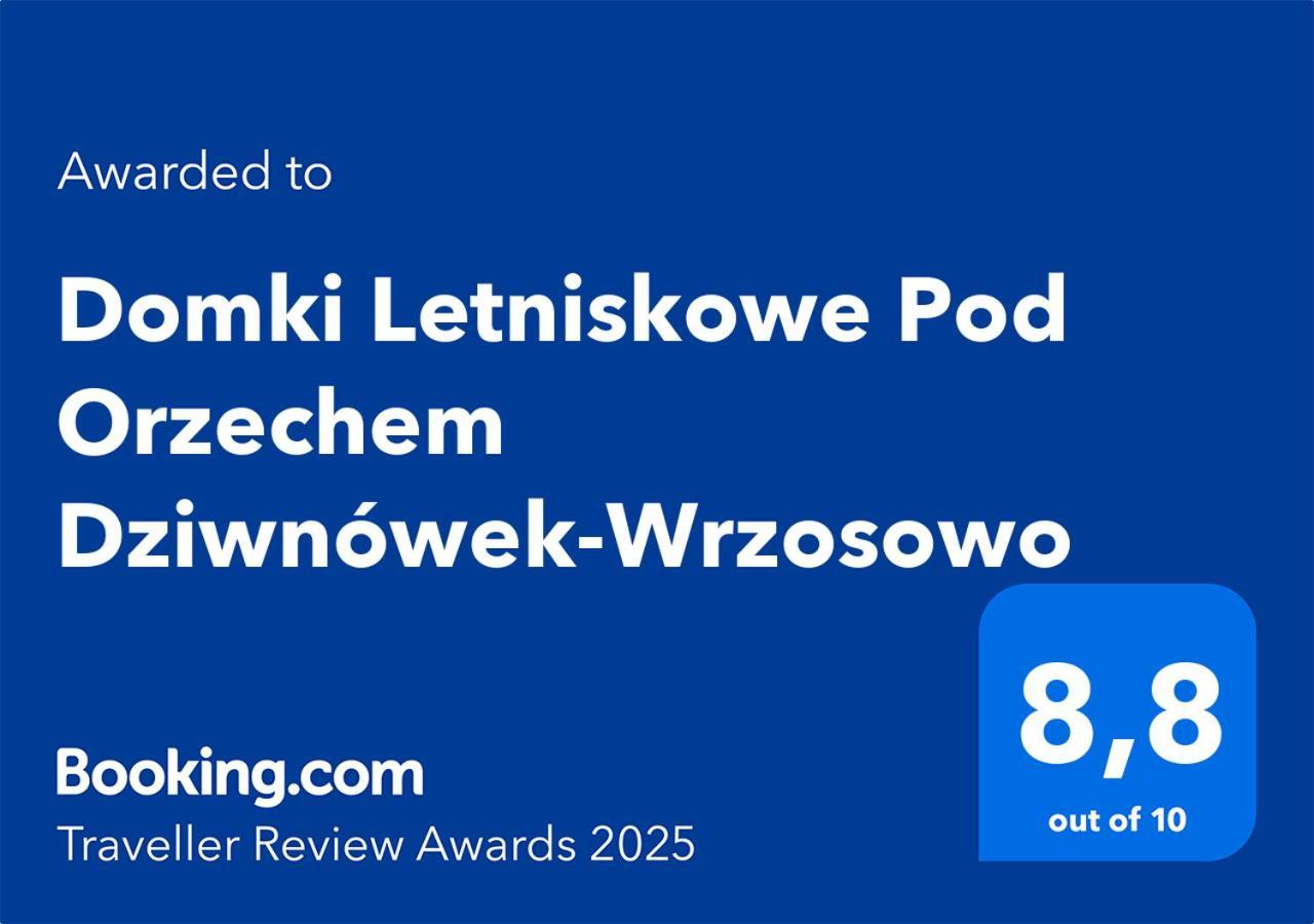 Domki Letniskowe Pod Orzechem Dziwnowek-Wrzosowo Wrzosowo  Экстерьер фото